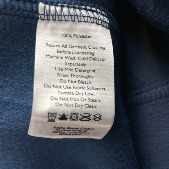 Eddie Bauer Outpace Storm HZ Mock 1/2-Zip Blue First Ascent XXL 2XL - Picture 8 of 10